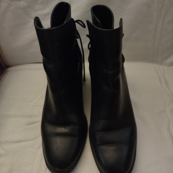 Fabulous Leather Booties / Ankle Boots Sz. 8 - Picture 1 of 4